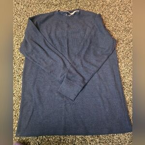 🔴 3 for $12 Architect Men's Navy Crewneck Thermal/Sweater